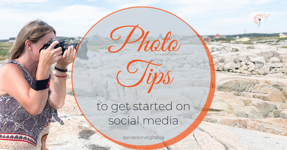 Photo tips for social media
