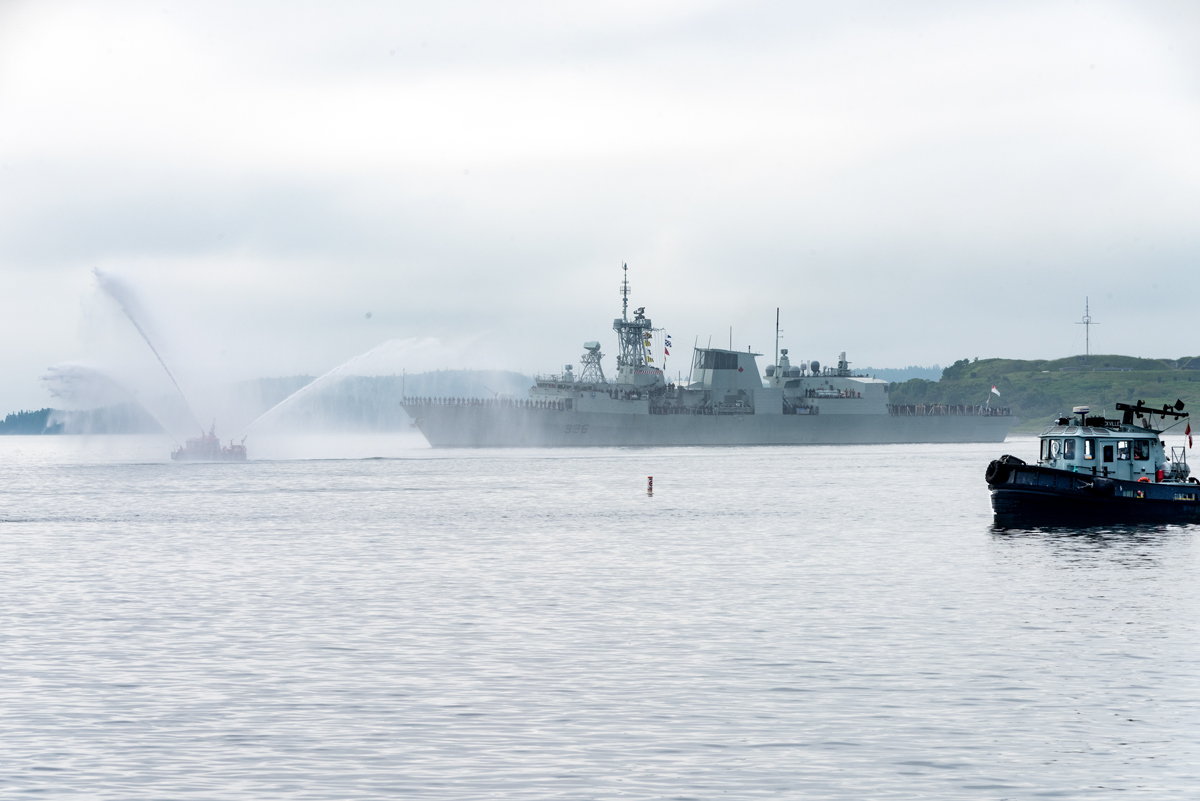 Halifax Harbour Naval homecoming
