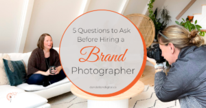 5 tips to consider before hiring a brand photographer