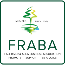 logo' badge for Fall River and area business association